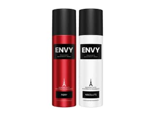 Envy Pack of 2 Deos (Fiery + Absolute) - 140ml Each - Sale