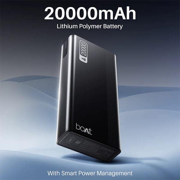 boAt Energyshroom PB401 20000mAh Powerbank with Lithium Polymer Battery view 3