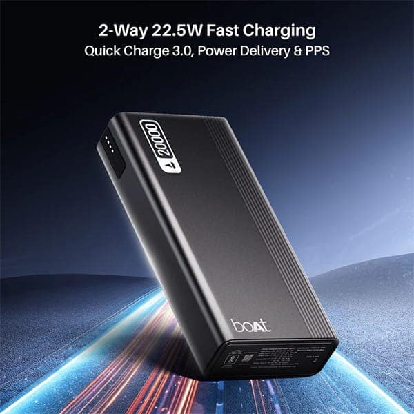 boAt Energyshroom PB401 20000mAh Powerbank with Lithium Polymer Battery view 4