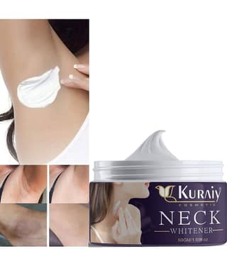 KURAIY Neck Back Whitening Cream For Lightening & Brightening All Skin types (50 g) pack of-1