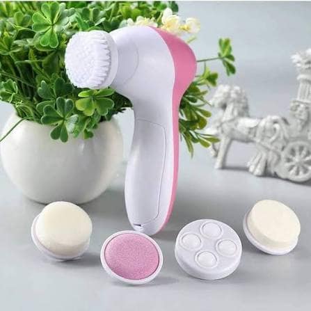 Facial Cleansing Brush / 5-in-1 Face Cleaning Massager view 3
