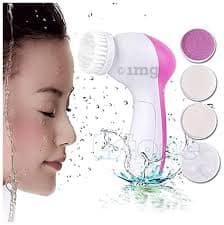 Facial Cleansing Brush / 5-in-1 Face Cleaning Massager view 4