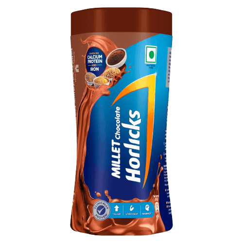 Horlicks Millet Chocolate 400g Icon Jar