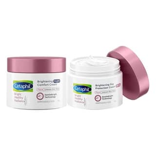 Cetaphil Bright Healthy Radiance Day And Night Cream (50 gm each) Pack of 2