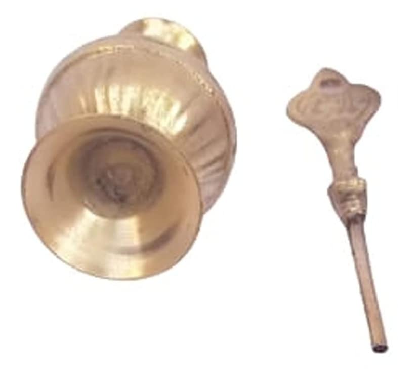 Mii Art brass surmedani with surma use in eye's muckap[size-10cm] 1pes view 4