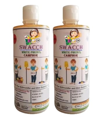 Swacch White Phenyl 500ML (PACK OF 2) (CAMPHOR)