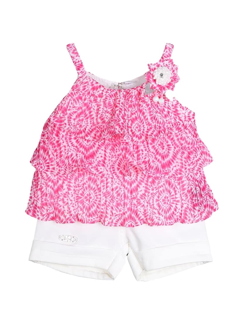 Albion Kids Apparel Lemon Mint Pink Skirt Top