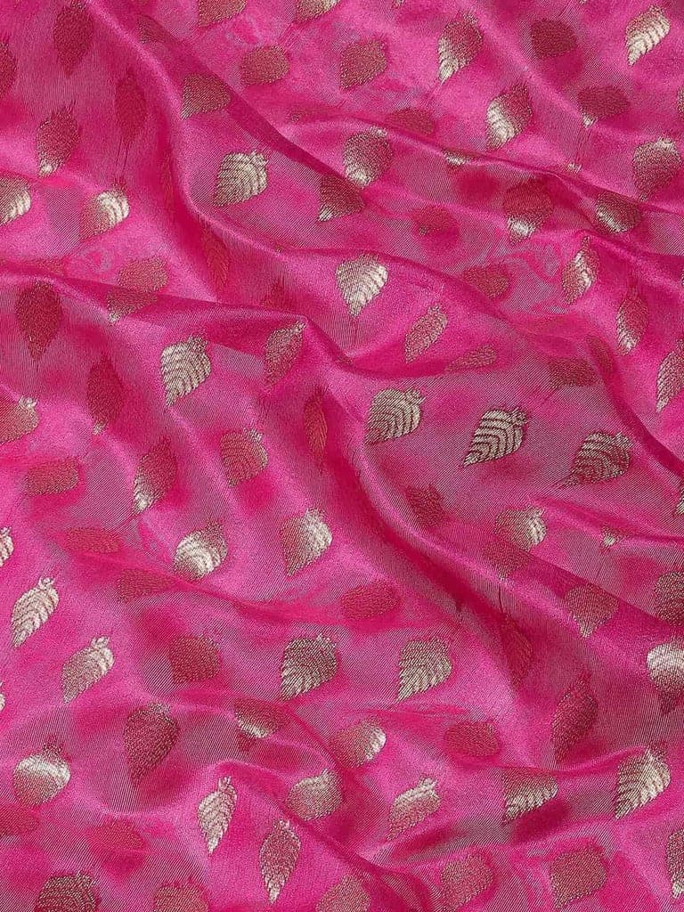 Women's Banarasi Art Silk Saree With Unstiched Blouse Piece view 5