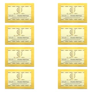 Khadi Natural Herbal Chandan Haldi Soap Combo Pack Of 8 – 125gm Each