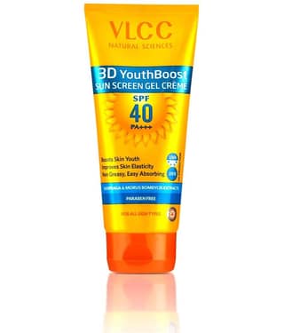 Vlcc 3D Youth Boost Spf 40 +++ Sunscreengel Cream , 100G , For Sun Protection