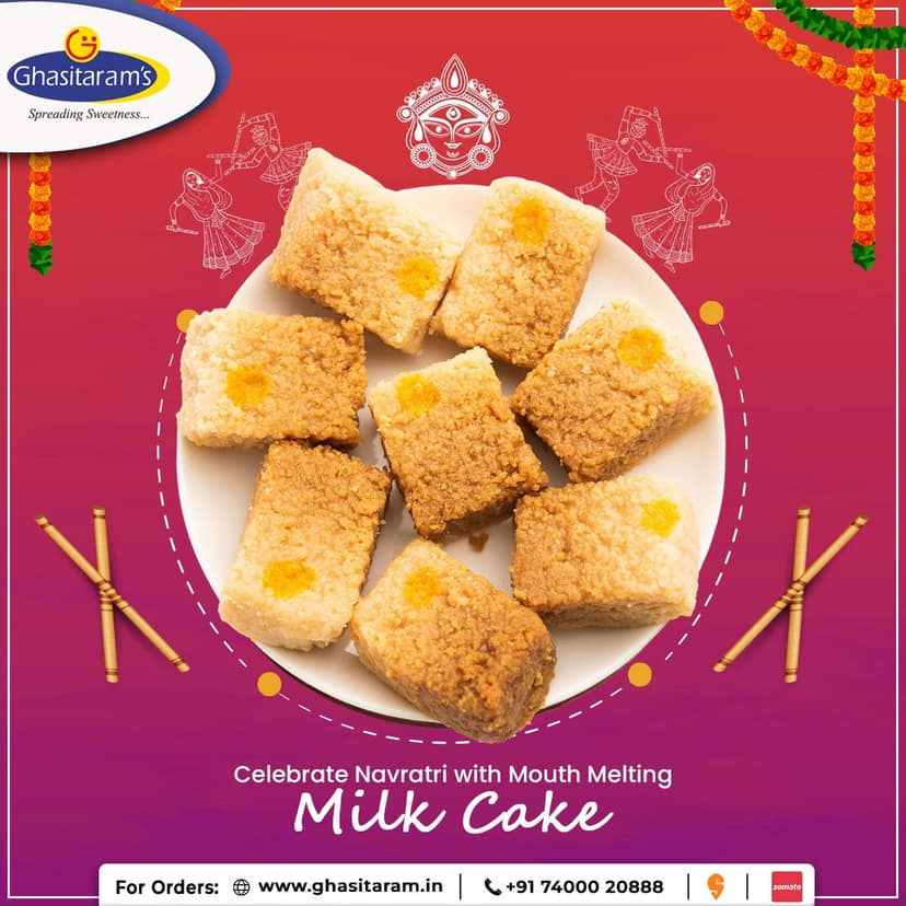 GHASITARAM'S MILK CAKE 400G