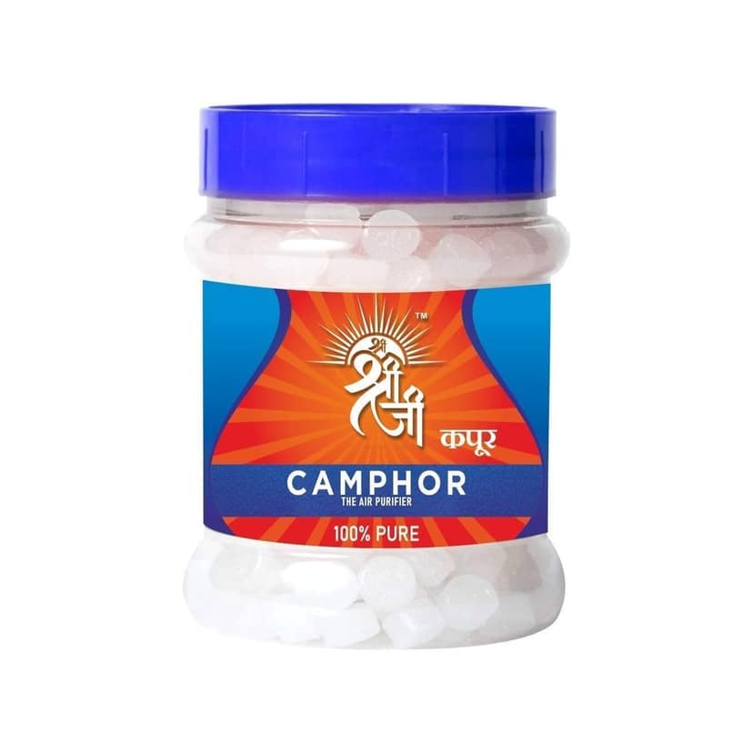 Shri Shriji Flam Aromatic Synthetic Camphor � Natural Fragrance, Ideal for Pooja, Meditation & Home Freshness Pack of 1 100 Gram