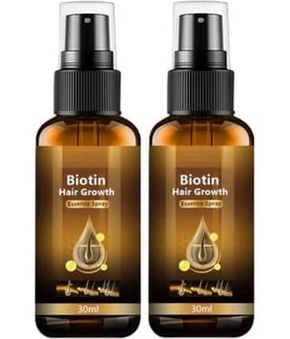 GABANA Biotin Hair Spray Hair Serum 30 mL Pack of 2