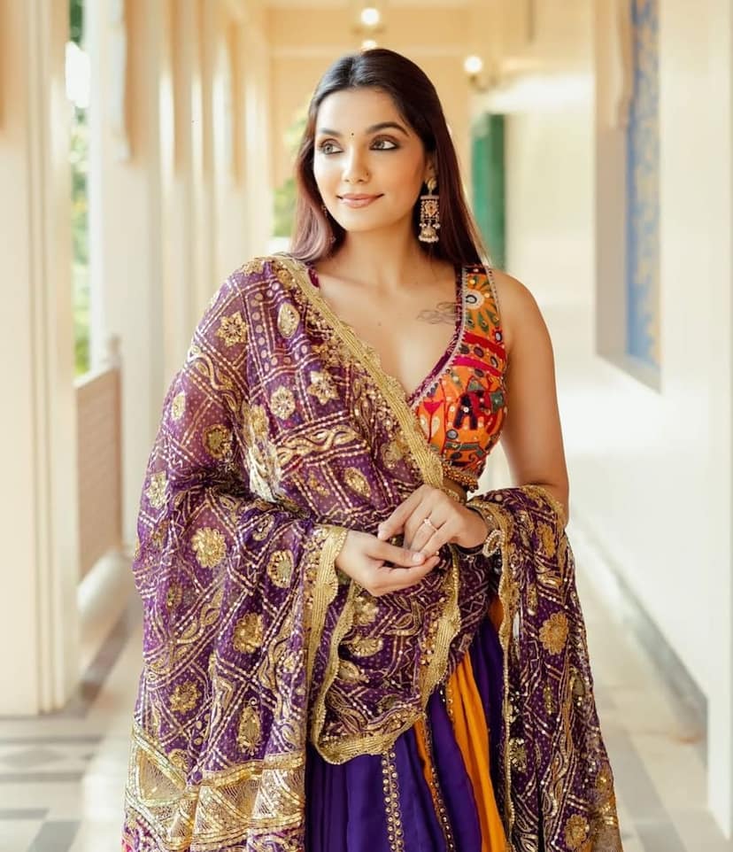 Readymade Navratri chaniya choli Indian wedding Festival partywear lehenga choli for women view 4