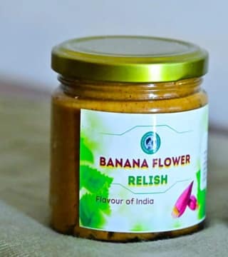 Banana Flower Relish - A Unique and Flavorful Indian Condiment