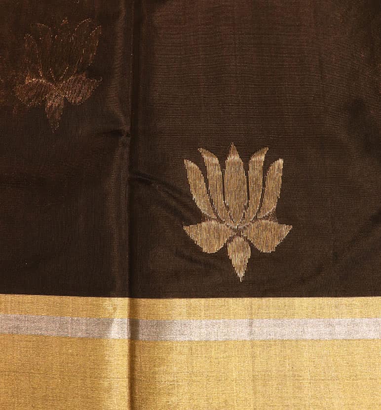 Handloom Chanderi Silk Cotton Saree view 5