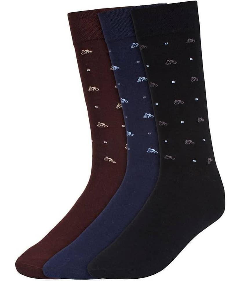 Creature Brown Formal Full Length Socks