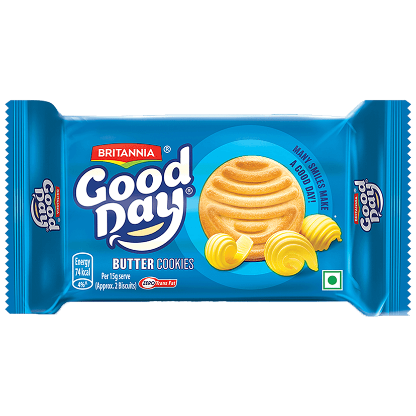 Britannia Good Day Butter Cookies, 200 G view 2