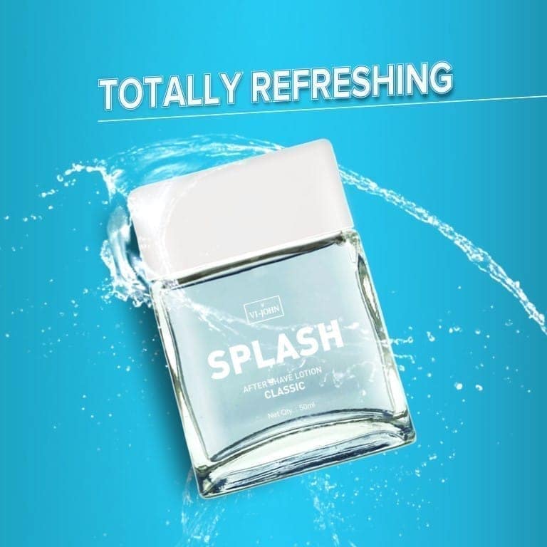 VI-JOHN After Shave Lotion Splash 50 ML (Pack of 3) view 4