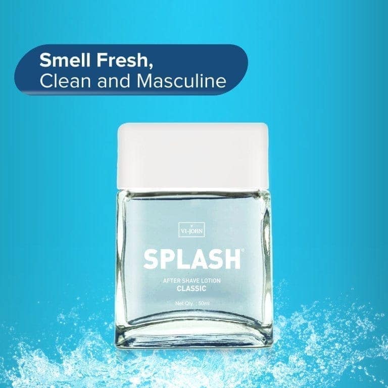 VI-JOHN After Shave Lotion Splash 50 ML (Pack of 3) view 5