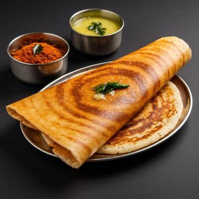 Ghee Karam Podi Dosa