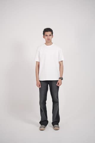 Essential Basics 210GSM Oversized Plain T-Shirt