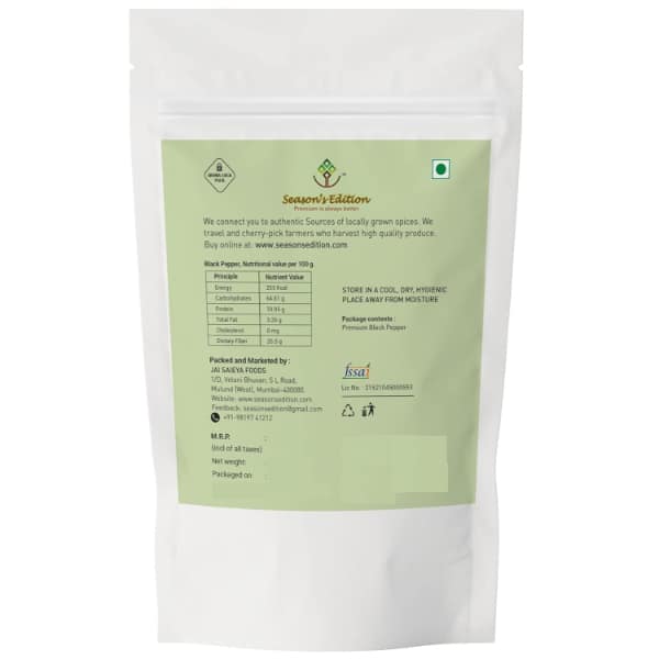 Season's Edition Black Pepper 50 Gms view 3