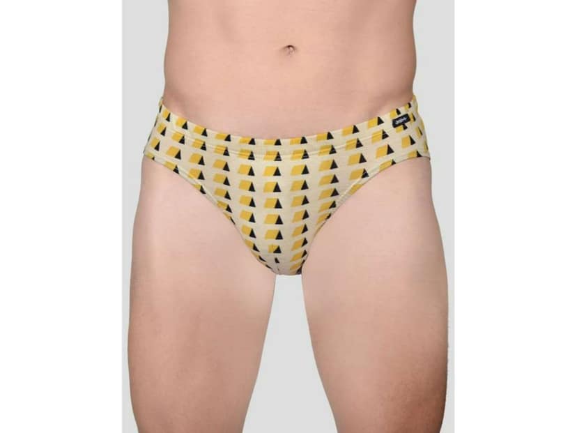 Frenchie Designer 100% Combed Cotton Printed Briefs for Men - Assorted Colours (Pack of 5) - 80 view 2