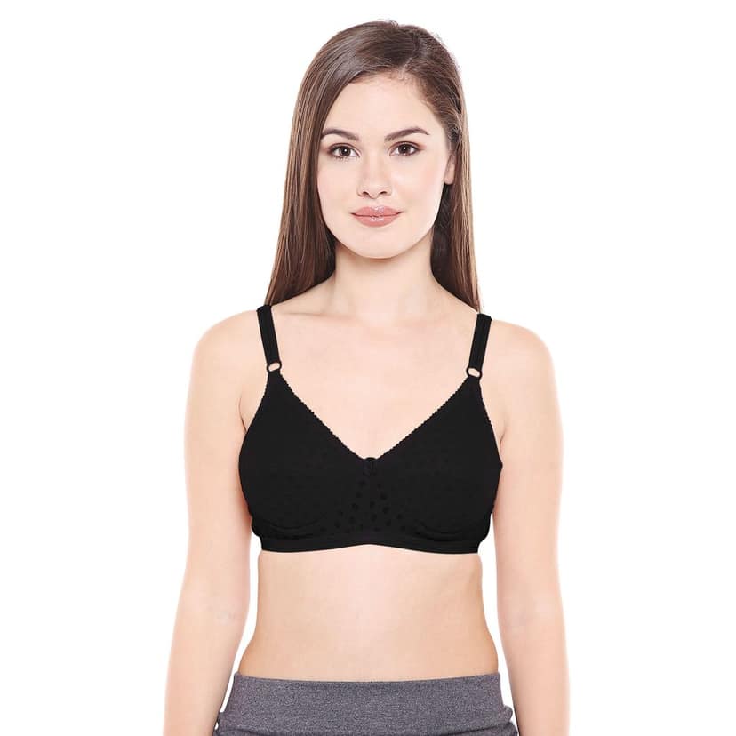 Bodycare Women Cotton Full Coverage Padded Regular Bra Pack - 2 E1576BB view 2