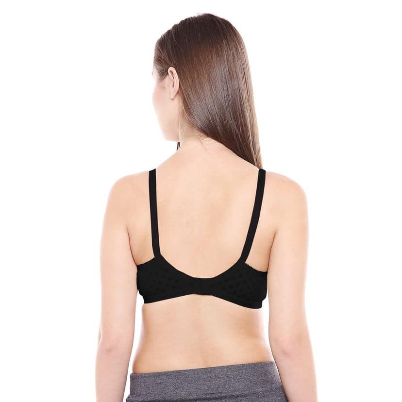 Bodycare Women Cotton Full Coverage Padded Regular Bra Pack - 2 E1576BB view 3