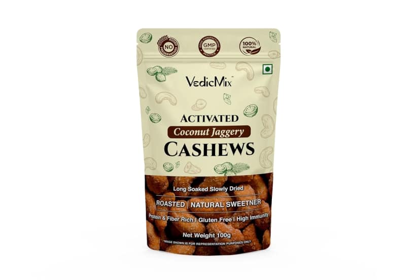 Activated Coconut Jaggery Cashews-100g