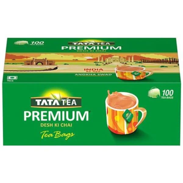 Tata Tea Premium Tea Bags 100 Pcs