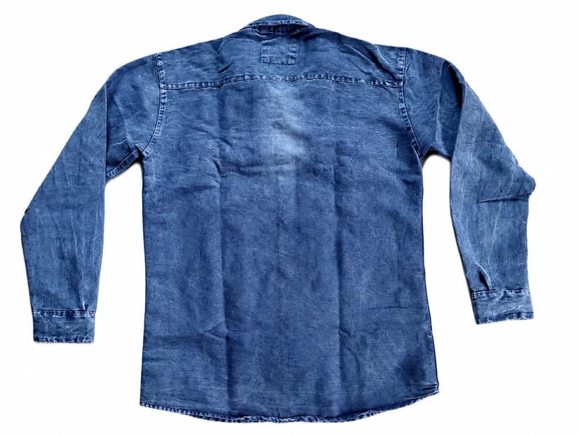 Premium Quality Jeans Shirts | Jeans Made of 100% Cotton Fabric | Long Durable |Fashionable, Stylish, Comfortable & Skin Friendly | Suitable Wear for Mild & Dense Winter, Rainy, Autumn | view 5