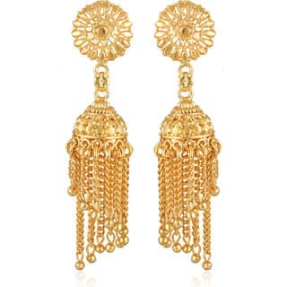 Vivastri Elite Charming Screw Jhumka Earring for Women and Girls [VIVA2683ERG] view 2