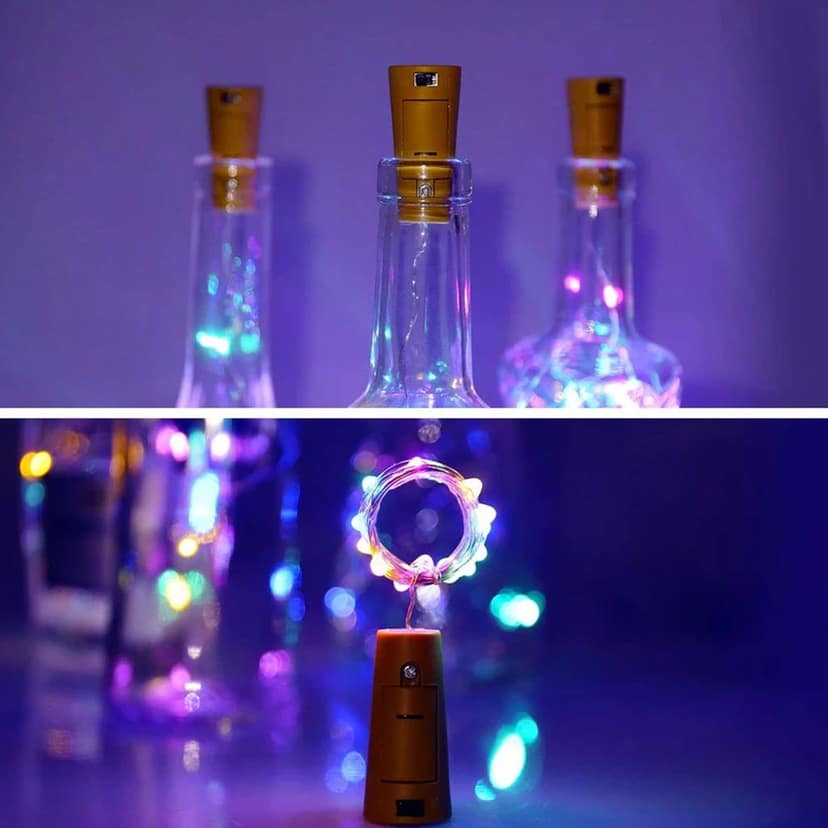 Cork-Shaped LED Bottle String Fairy Lights (1 Pc) view 3