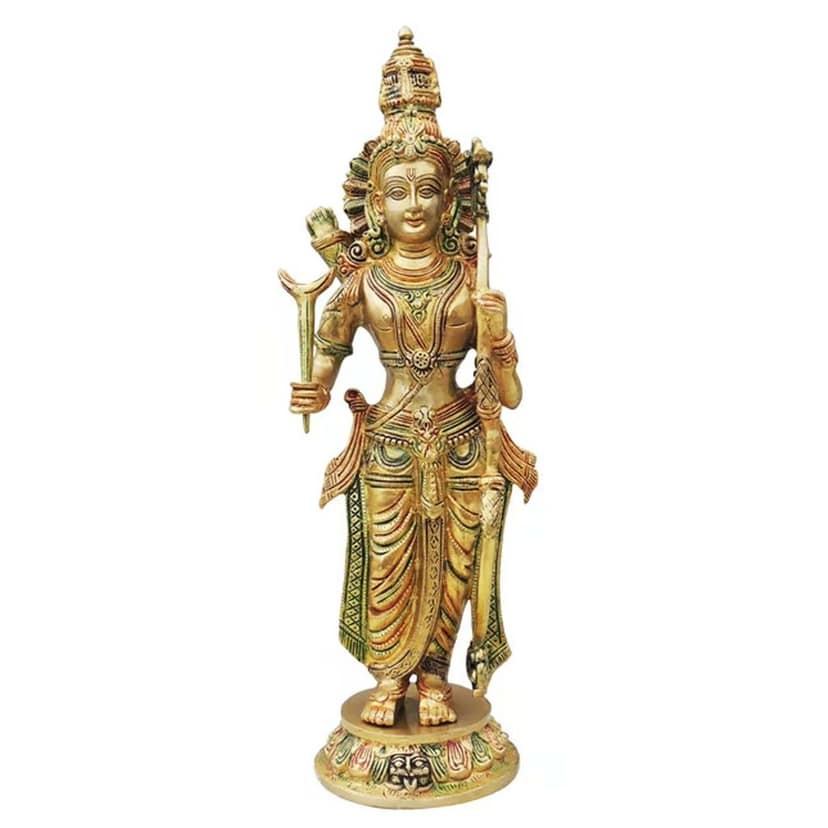 Brass Showpiece Laxman Ji Idol Statue (BSMAS1424 L) view 2