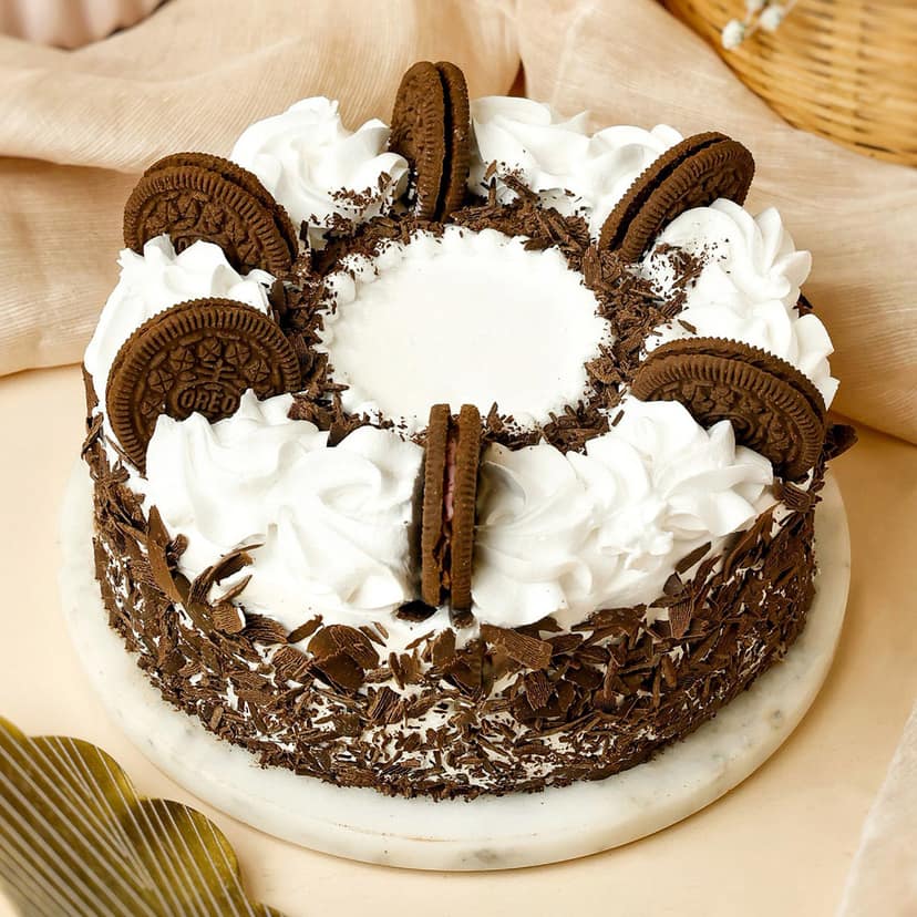 Birthday Special Black Forest Cake Half Kg