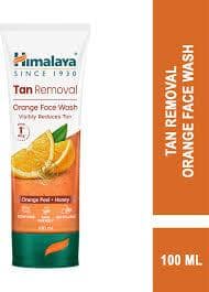 Himalaya Tan Removal Orange Face Wash, 100 Ml