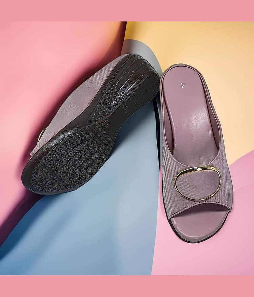 Dream Makers Pink Women's Slip On Heels view 2