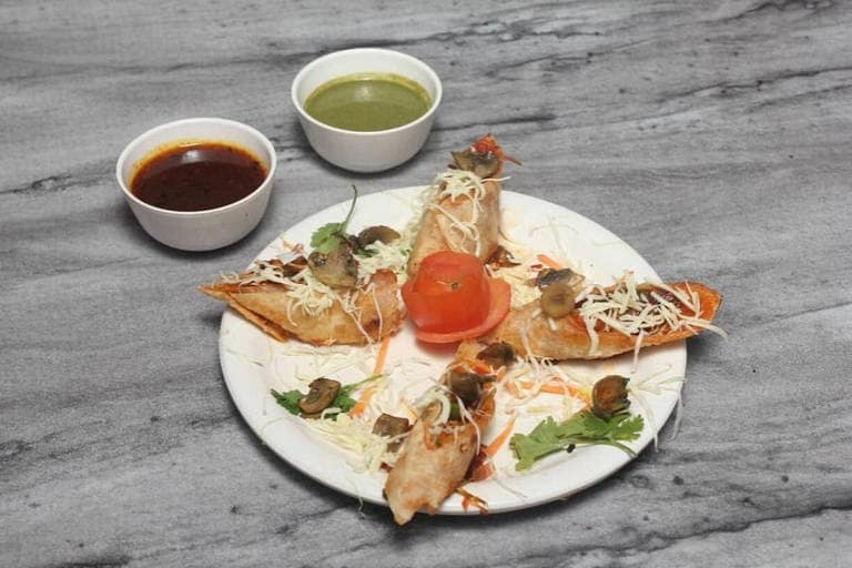 Cheese Mushroom Roll