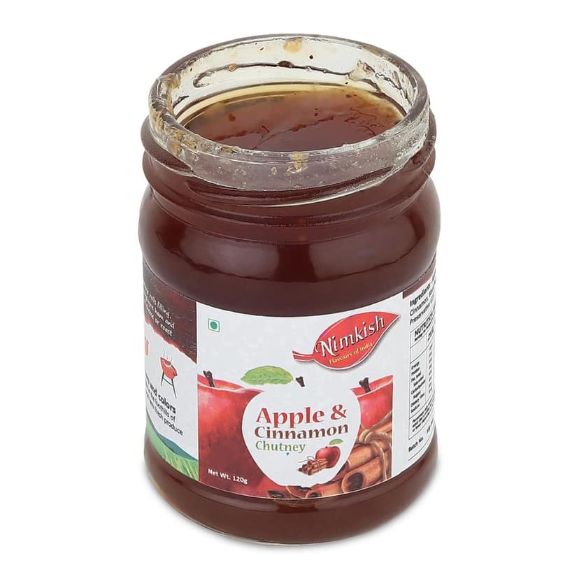 Nimkish Apple Cinnamon Chutney | Himalayan Artisan Chutney | No Preservatives | Made in Kullu view 4