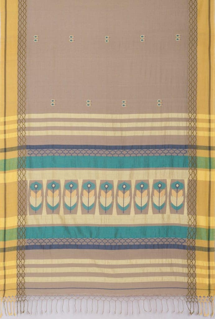 Tangail Cotton Saree view 5
