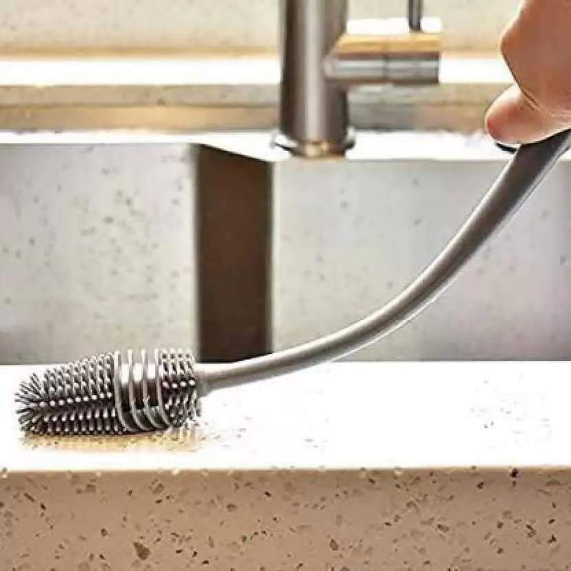 Bottle Cleaning Brush (Multicolor)