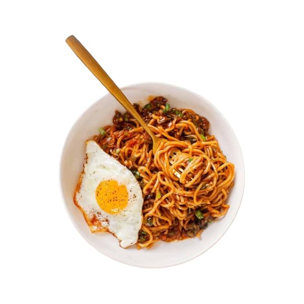Egg Manchurian Noodles