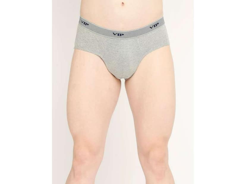 VIP Fresh Men's Cotton Briefs-Assorted Colours (Pack of 3) - 110 view 2