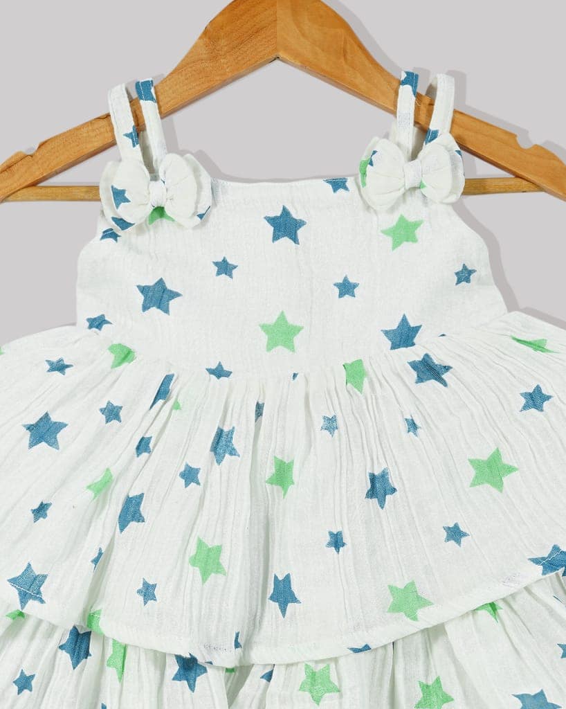 BAMBEE Double Layered Frock view 3