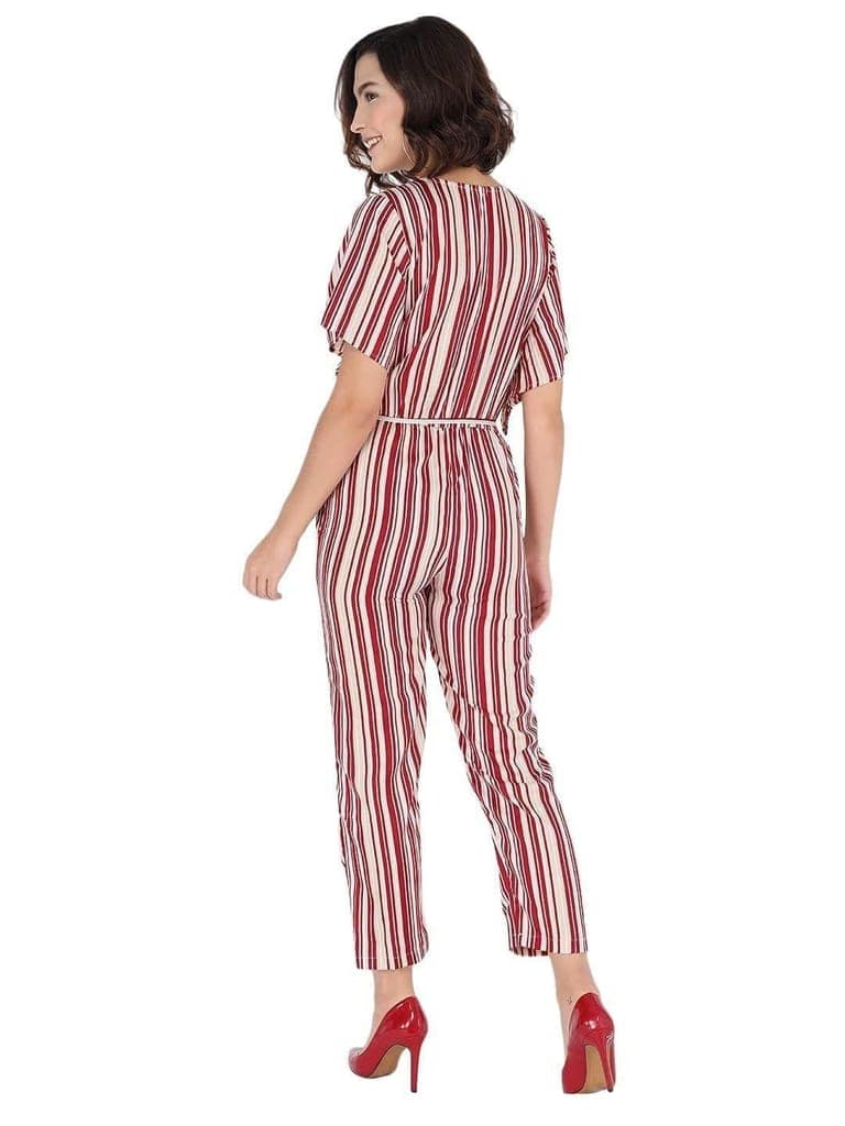Kulfi Casual Jumpsuite in Polyester for Women and Girls view 2