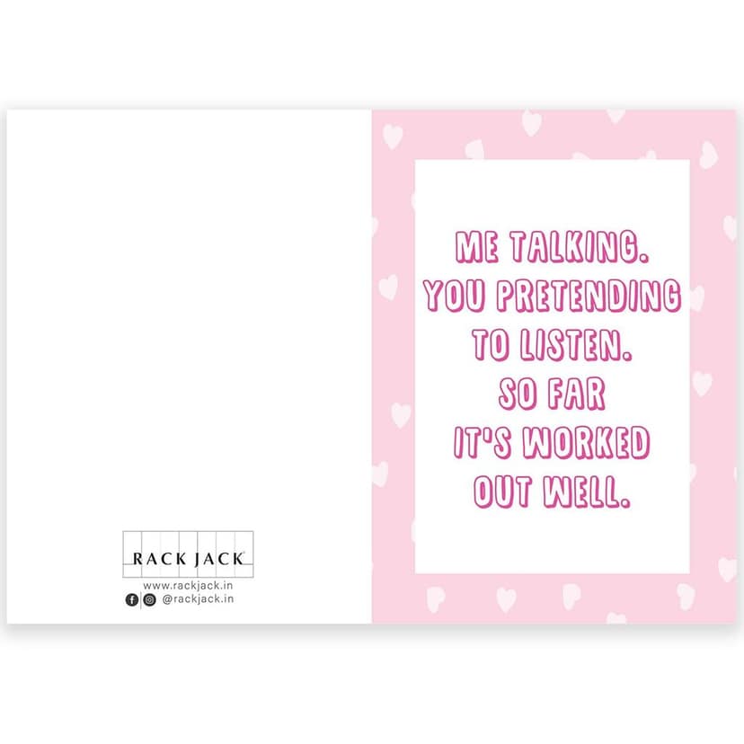 Rack Jack Funny Christmas Xmas Greeting Card for Secret Santa Gifts New Year Friends Family Colleagues with Pastel Envelope - Worked Out Well view 5