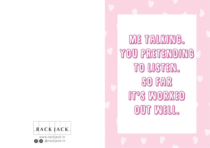 Rack Jack Funny Christmas Xmas Greeting Card for Secret Santa Gifts New Year Friends Family Colleagues with Pastel Envelope - Worked Out Well view 6