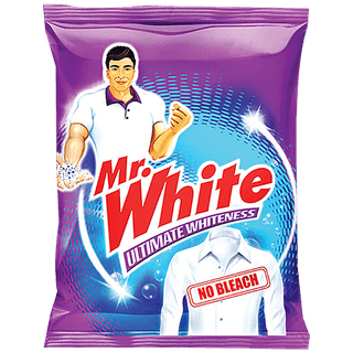 Mr. White Detergent Powder, 500 gm